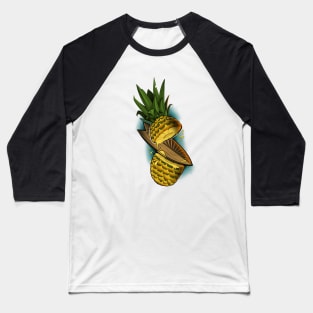 Tropical Surf Baseball T-Shirt